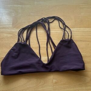 Mikoh purple bikini top